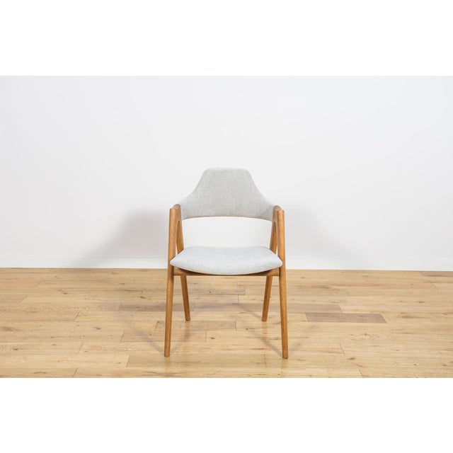 Wood Compass Dining Chairs by Kai Kristiansen for Sva Møbler, 1960s, Set of 4 For Sale - Image 7 of 18