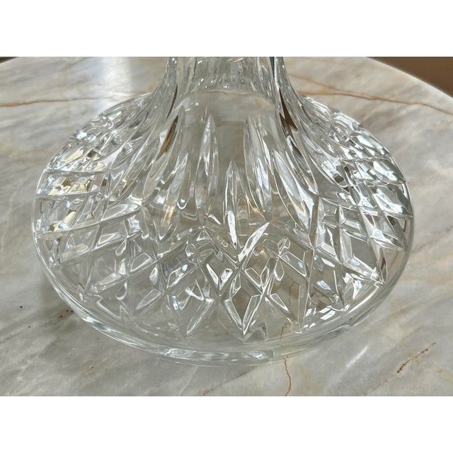 Vintage Crystal Cut Ship Captain Decanter For Sale In New York - Image 6 of 6