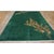 Green Antique Green Field Chinese Room Size Knotted Wool 1930s Rectangle Art Deco Rug For Sale - Image 8 of 10