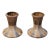 Donn Young Attr. Ceramic Candle Holders, a Pair For Sale