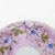 Lavender Vintage Lilac and Blue Floral Saucer - Hand-Painted Porcelain Accent Plate For Sale - Image 8 of 10