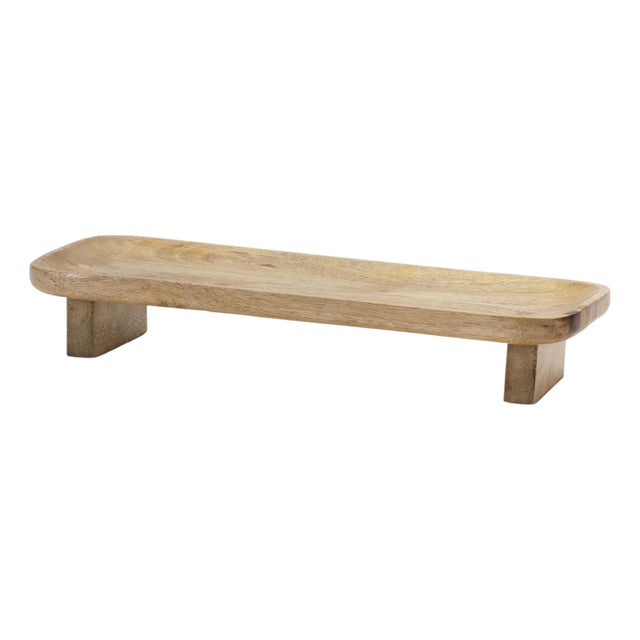 Mango Wood Tray (Set of 2) For Sale