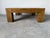 1980s Postmodern Parsons-Style Checkered Wood Coffee Table For Sale - Image 4 of 12