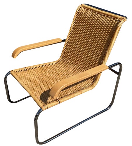 Bauhaus B35 Armchair by Marcel Breuer for Thonet, 1929