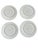 Blue Villeroy & Boch Indian Blue Charger Plates - Set of 4 For Sale - Image 8 of 9