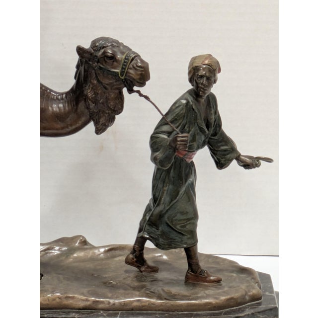 Mid 20th Century Rudulph Chocholka (Austrian 1888-1958) Bronze "La Caravane" For Sale - Image 4 of 17