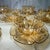 Moser Lobmeyr Gilt Gold Bohemian Glass Finger Bowls With Under Plates, Set of Ten, 1880-1910 For Sale In New York - Image 6 of 12