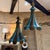 Italian Striped Ceramic Pendant Chandeliers Rimini Blue Bitossi Era For Sale - Image 16 of 18