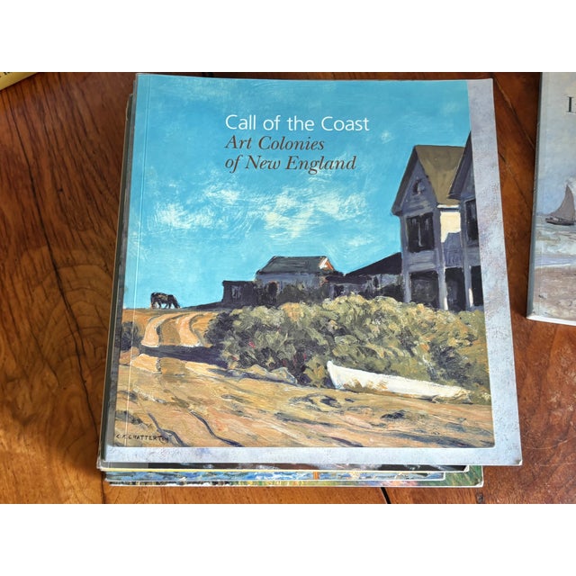 Coastal-Colored Collection of Impressionist Books, Set of 8 For Sale - Image 6 of 13