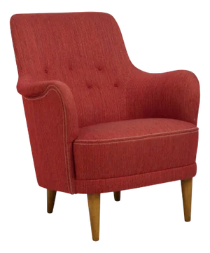 Vintage Scandinavian Modern Samsas Original Armchair attributed to Carl Malmsten for O.H. Sjögren, 1960s