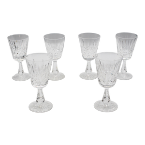 Vintage Waterford Rosslare Claret Glasses - Set of 6