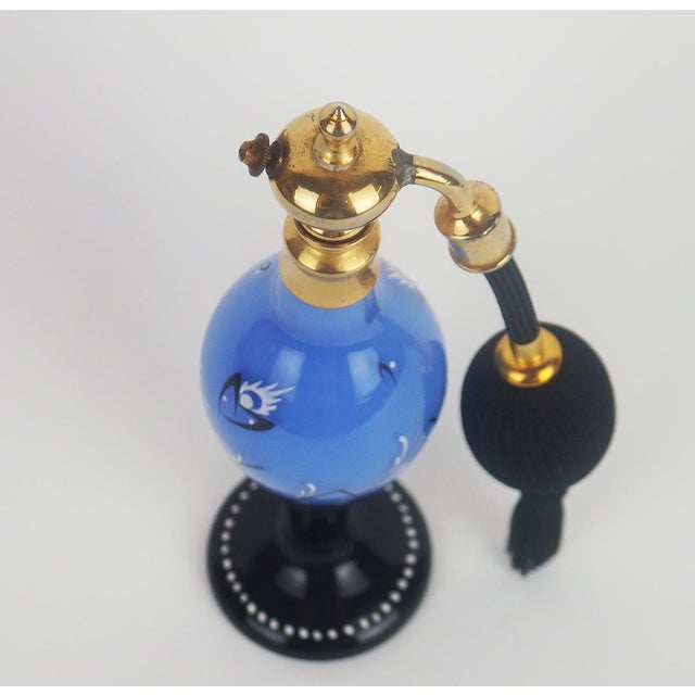Spray Bottle by Marey Beckert Schider for Loetz, 1920s For Sale - Image 4 of 11