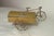 Metal Handmade Antique Brass Bicycle Bike W/ Moving Parts & Side Car Trinket Box Jar For Sale - Image 7 of 13