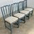 Swedish Gustavian 18th Century Set of Four Painted Side Chairs For Sale - Image 9 of 14