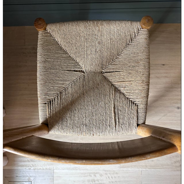 Charlotte Perriand Charlotte Perriand Style Rush Chair Set of 2 For Sale - Image 4 of 7
