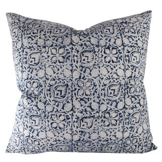 Arjun Blockprint Pillow For Sale
