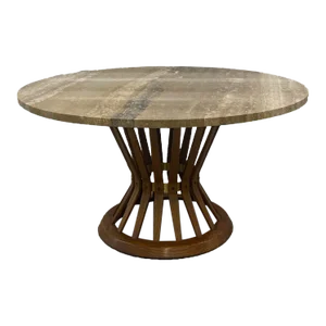 1950s Dunbar Wheat Sheaf Coffee Table Edward Wormley