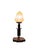 Art Deco Table Lamp with Uranium Glass Shade, Central Europe, 1920s For Sale - Image 3 of 13