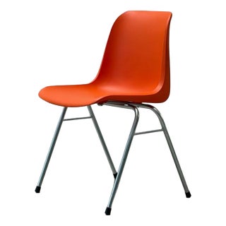 Europa Stacking Chair by Helmut Starke for Embru, 1970s For Sale