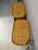 Pair..1970s Bamboo Cane Wicker Mid-Century Modern Side Bedside End Sofa Table Magazine Stand For Sale - Image 4 of 7