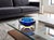 Blue Sommerso Murano Glass Ashtray attributed to Flavio Poli for Seguso, 1970s For Sale - Image 8 of 9