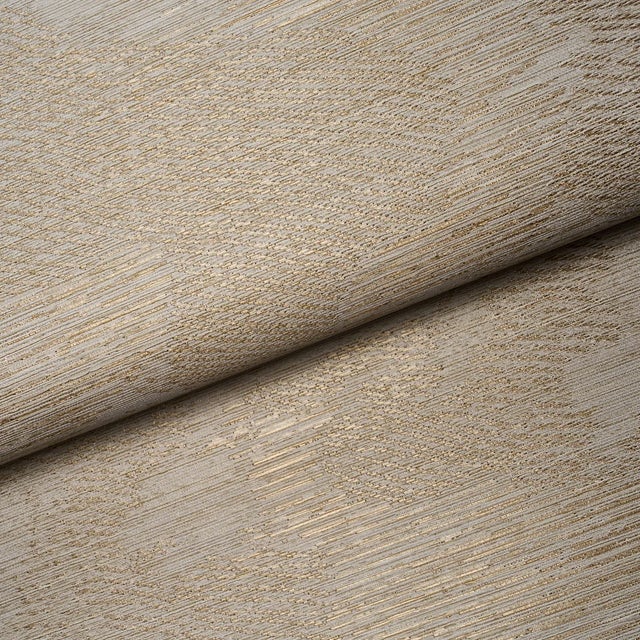 Schumacher SAMPLE - Schumacher Drifting Cloudscape Wallpaper In Golden Hour For Sale - Image 4 of 6