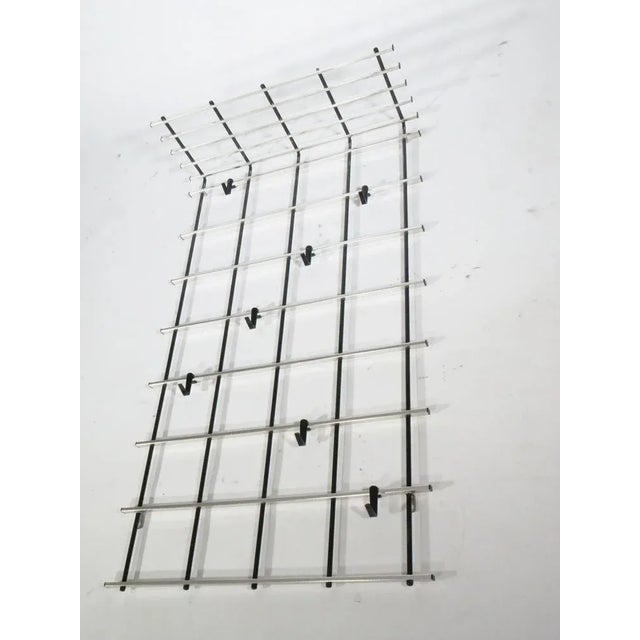 Metal Space Age Clockroom Rack, 1970s For Sale - Image 7 of 10