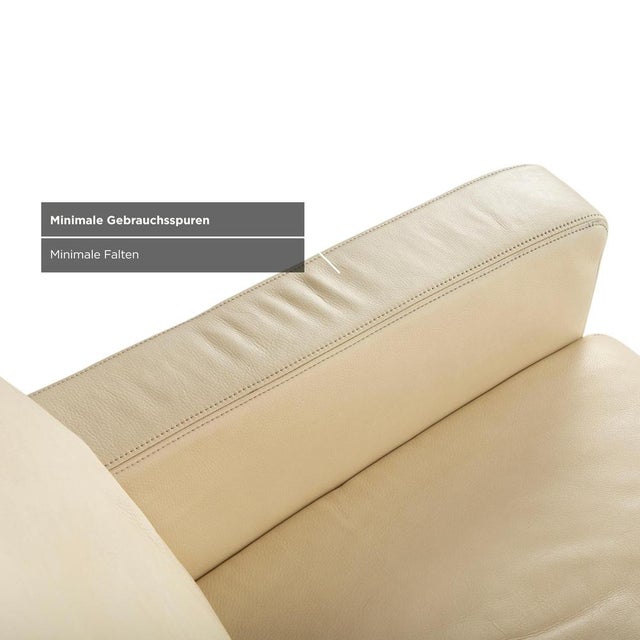 Animal Skin Leather Armchair from Musterring For Sale - Image 7 of 17