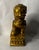 Early 20th Century Chinese Gilt Buddhist Guardian Lion on Lotus Base For Sale In New York - Image 6 of 11
