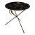 Italian Metal Tray Side Table in the Style of Christian Dior For Sale