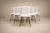 Mid-Century Modern Set of Six Dining Chairs in Metal and Boucle by Carlo Hauner, Brazil, 1950s For Sale - Image 3 of 18