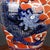 W-21cm,H-39.8cm This Xuande marked red glaze blue and white porcelain vase features a painted dragon pattern, showcasing...