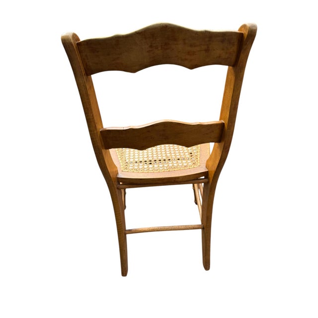 Late 19th Century Victorian Walnut Side Chair For Sale - Image 4 of 6