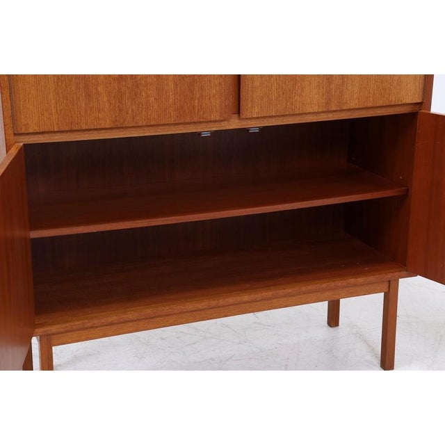 Mid-Century Wooden Highboard, 1960s For Sale - Image 10 of 15