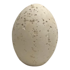 1980s Jaru Ceramic Stone Oversized Egg Objet d'Art