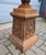 Brown Cast Iron Vase with Ears Planter with Pedestal For Sale - Image 8 of 9