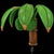 Brown Vintage Pencil Reed and Wicker Coconut Palm Tree Wall Light Sconce Attributed to Mario Torres Lopez For Sale - Image 8 of 10