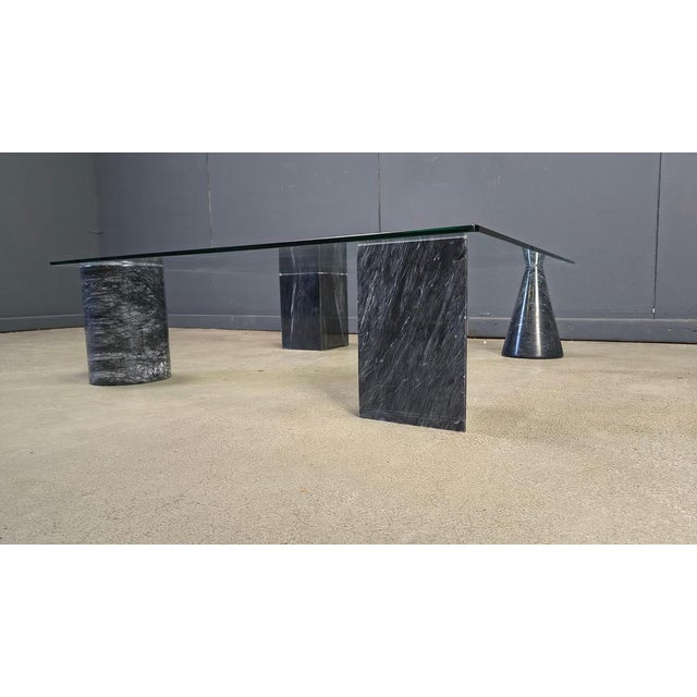 Vintage Italian Marble Coffee Table, 1970s For Sale - Image 9 of 16