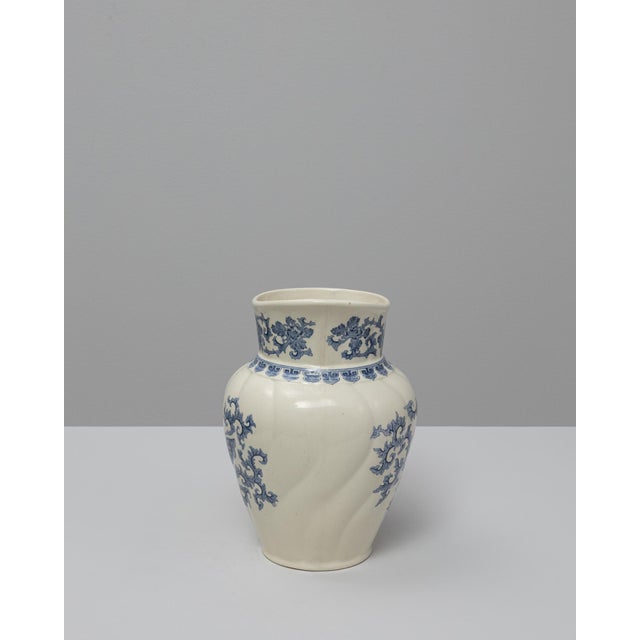 20th Century Belgian Blue Chinoiserie Ceramic Pitcher For Sale - Image 16 of 18
