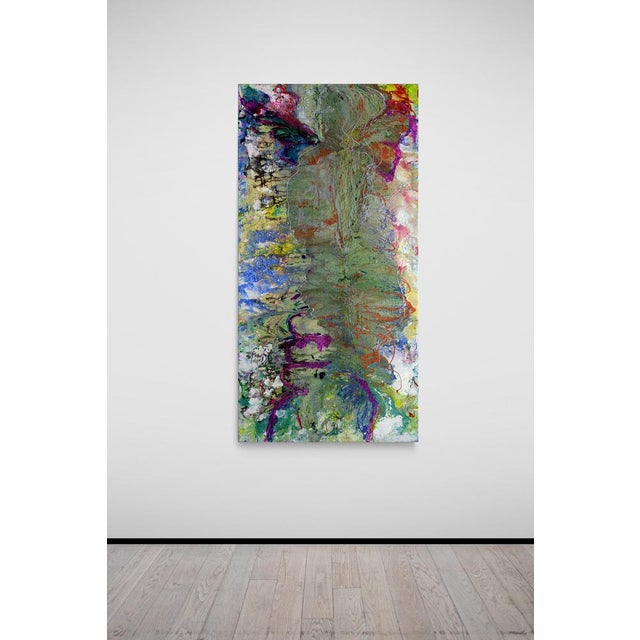 Early 21st Century Lola Vitelli, La fata dell'ammore, Mixed Media on Canvas For Sale - Image 5 of 7