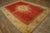Outstanding Red Color With Medallion and Floral Design Antique Turkish Angora Oushak Rug For Sale In New York - Image 6 of 12