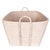 Artifacts Saboga Home Everything Basket with Hoop Handles in White Wash - 25" For Sale - Image 11 of 13