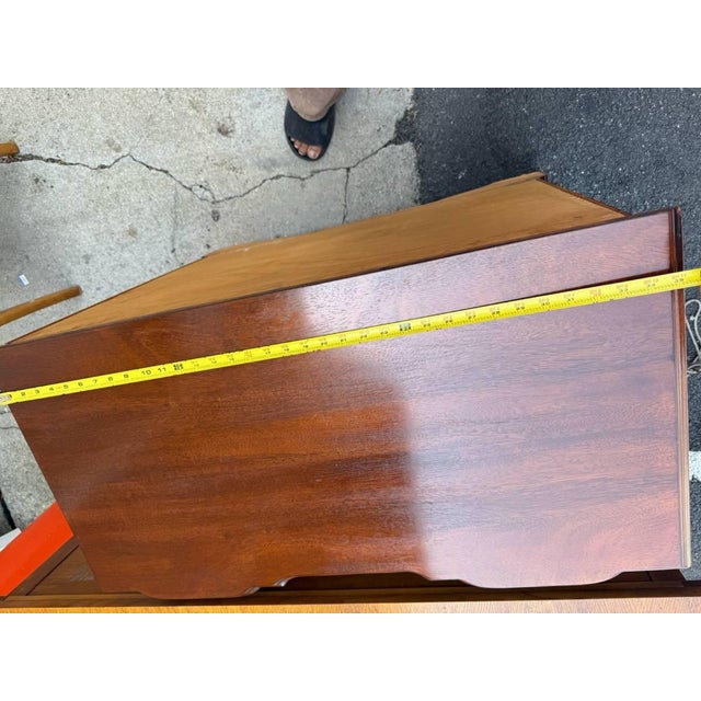 Councill Furniture Councill Craftsmen Solid Cherry Chippendale Block Front Chest of Drawers For Sale - Image 4 of 12