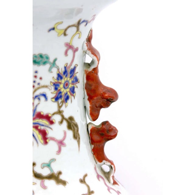 Ceramic 19th Century Asian Porcelain Decorative Vase For Sale - Image 7 of 10