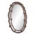 Large Hollywood Regency Style Mirror With Gold Wooden Frame For Sale