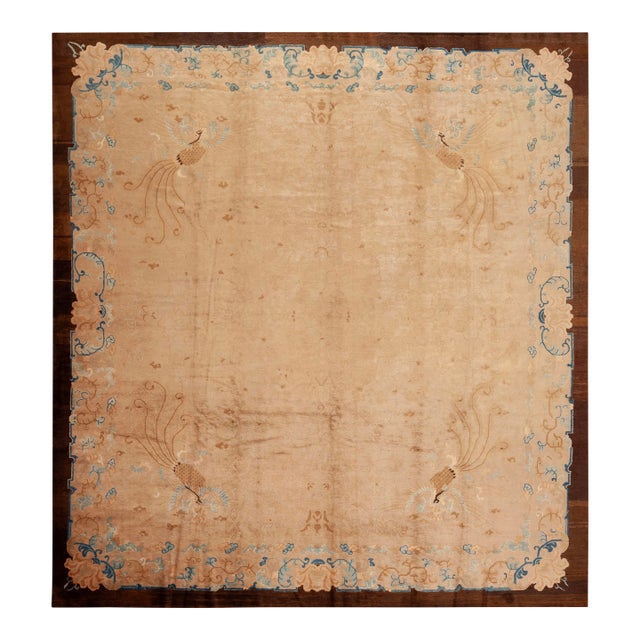 Nazmiyal Collection Antique Chinese Peking Rug For Sale