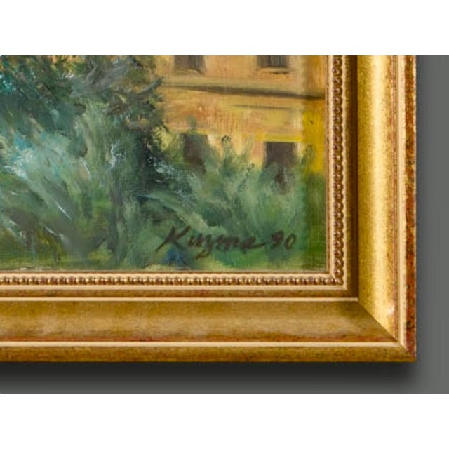 Stephen Kuzma, Landscape of Rome Painting, 1990, Oil on Canvas For Sale - Image 4 of 14