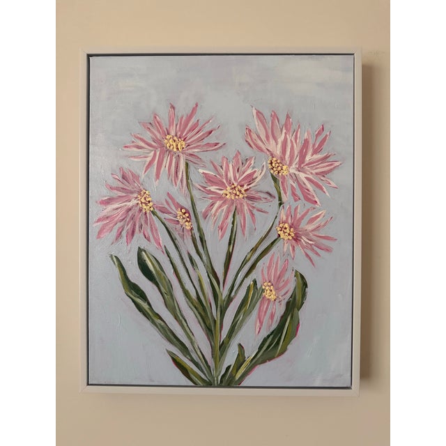 Modern Abstract Folk Art Floral Acrylic Painting, “Blooming in Tennessee 1,” Signed, Dated For Sale In Memphis - Image 6 of 6