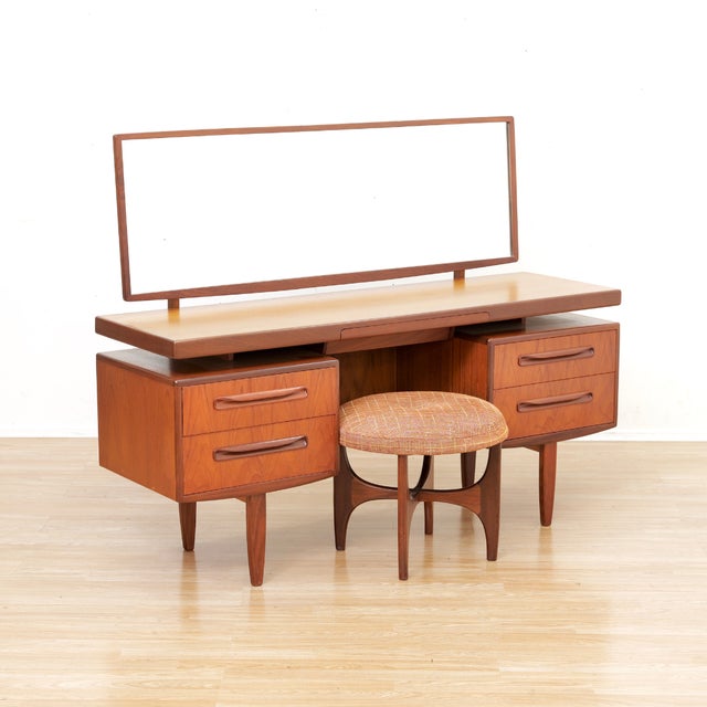 1960s 1960s Mid Century Teak Fresco Vanity by Vb Wilkins for G Plan For Sale - Image 5 of 10