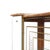 Brown Vintage 1950s Atomic Curio Display Cabinet For Sale - Image 8 of 8